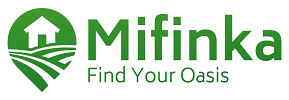 Logo de mifinka.com, empresa de alquiler de fincas en colombia